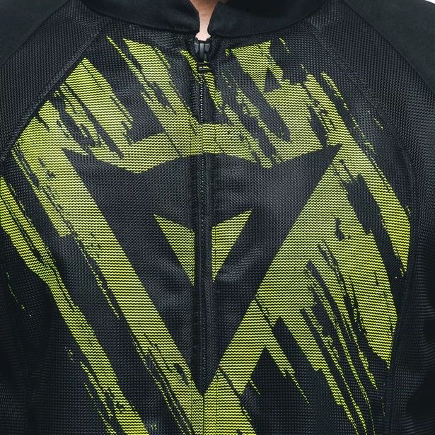 Dainese Herosphere Air Tex Jacket Black/Fluo Yellow Tarmac : Delivery in 5 days